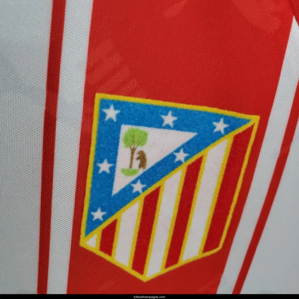 Retro Atletico Madrid 94_95 home Soccer Jersey - Image 2