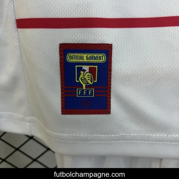 Retro 1998 Kids France Away Size 16-28 Jersey - Image 2