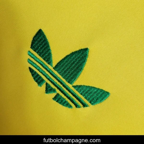 Retro 1997 Brazil Home Jersey - Image 2