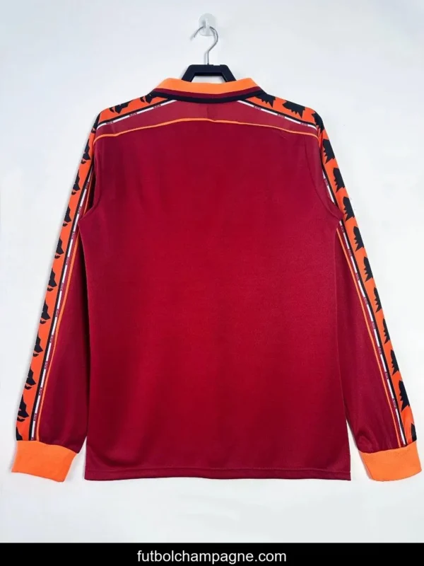 Retro 98_99 Roman Home Long Sleeve Jersey - Image 2