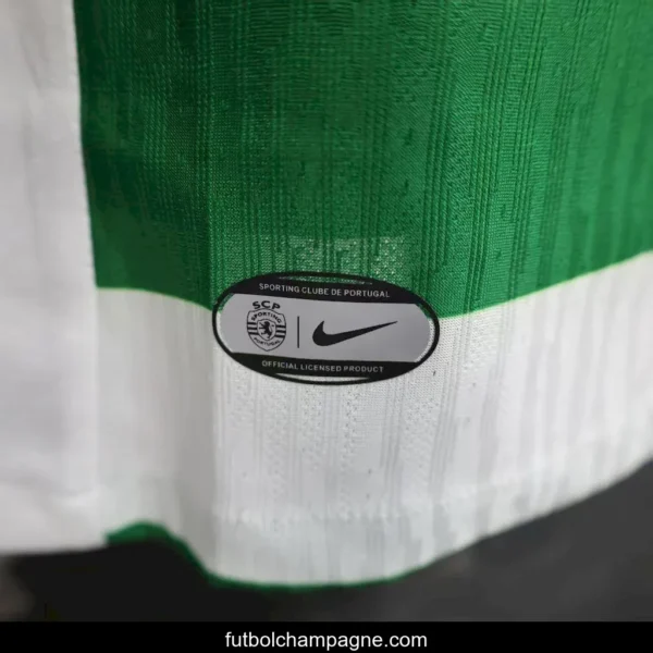 2025_26 Player Version Sporting CP Home Jersey - Image 2