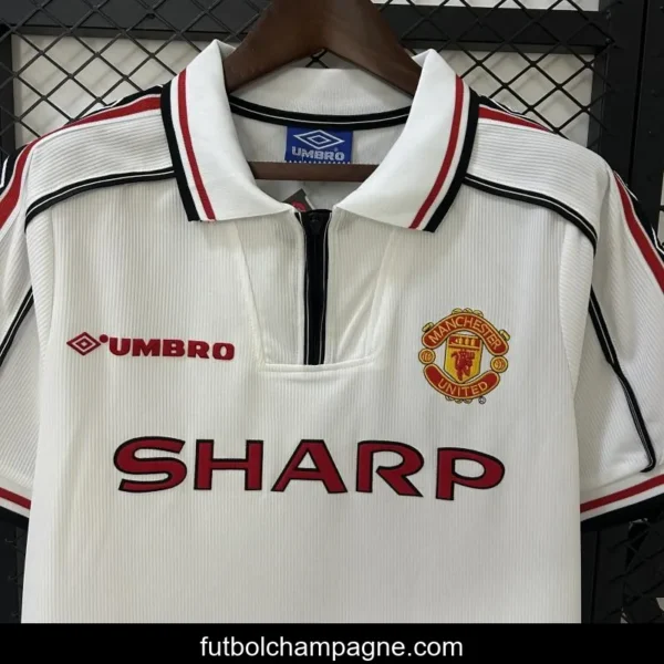 98_99 Retro Manchester United Commemorative Edition - Image 2