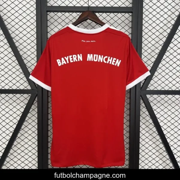 17_18 Retro Bayern Munich Home Jersey - Image 2