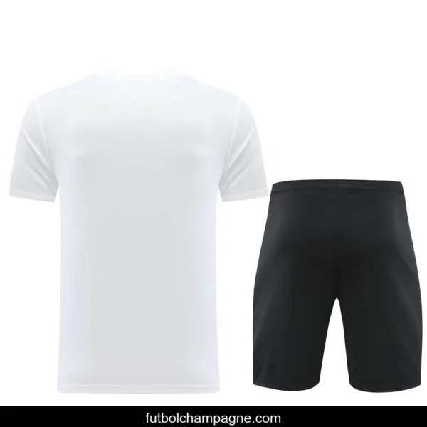 24_25 Nike White Short Sleeve Jersey+Shorts - Image 3