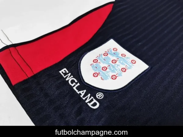 Retro Kids 1998 England Home Soccer Jersey - Image 2