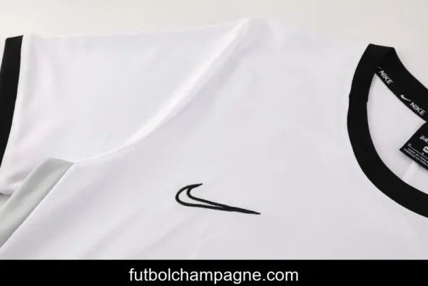 2025 NIKE White Short Sleeve Jersey + Shorts - Image 3