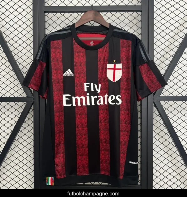 15_16 Retro AC Milan Home Jersey - Image 2