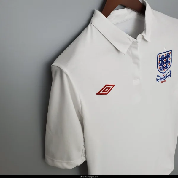 Retro 2010 England home Soccer Jersey - Image 2