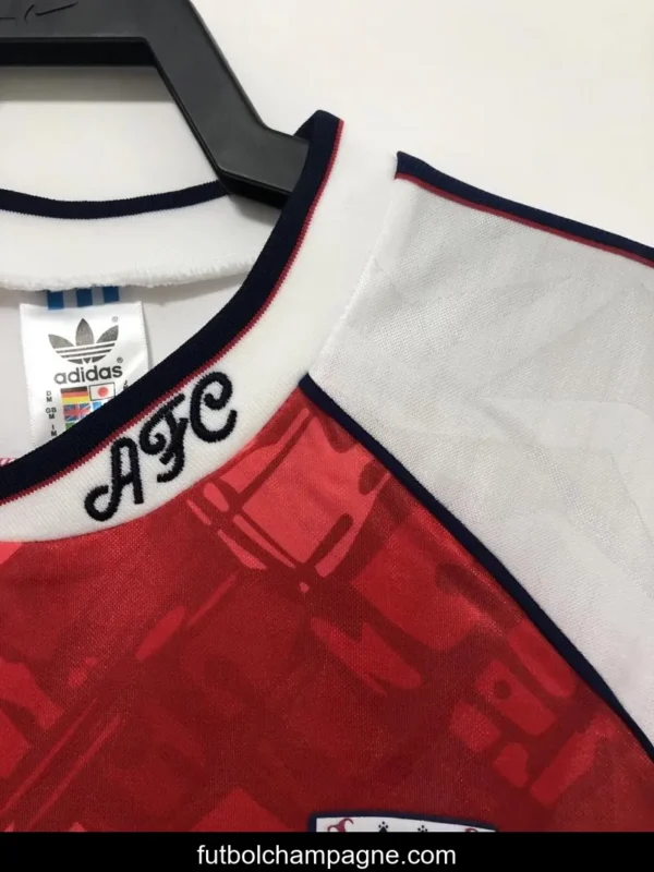 Retro 90_92 Arsenal Home Soccer Jersey - Image 2