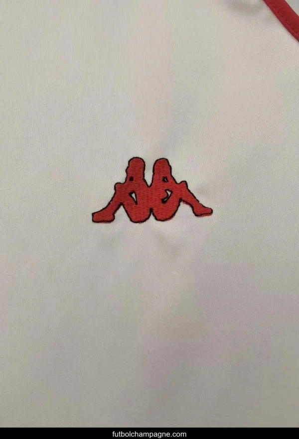 Retro 88_89 AC Miilan Away White Champion League Jersey - Image 2