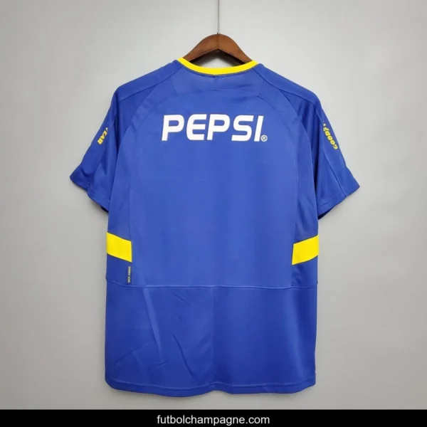 Retro Boca Juniors 03_04 home Soccer Jersey - Image 2
