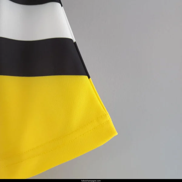 Retro 1989 Dortmund Home Soccer Jersey - Image 2