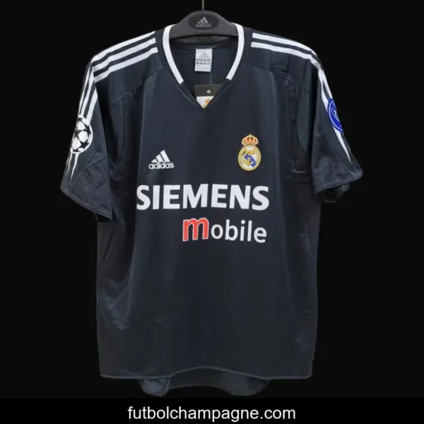 Retro 04_05 Real Madrid Third Black Jersey - Image 2