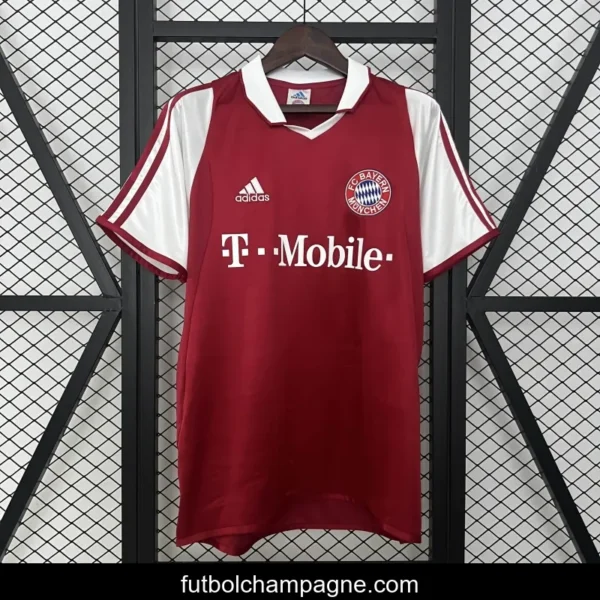 03_04 Retro Bayern Munich Home Jersey - Image 2