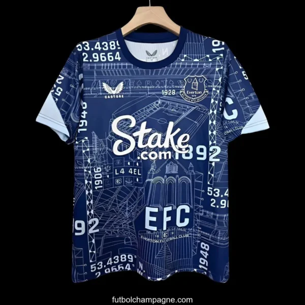 24_25 Everton Farewell Pre-Match Jersey - Image 2