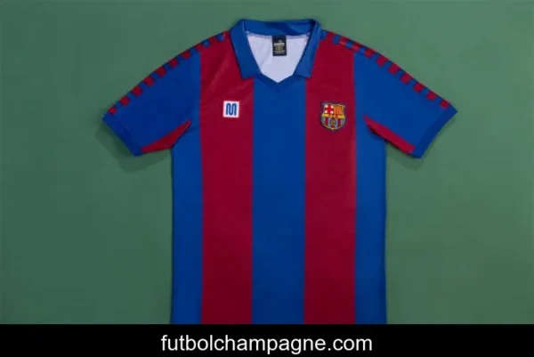 Retro 80_82 Barcelona Home Jersey - Image 2