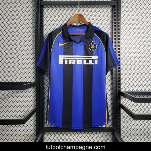 Retro 01-02 Inter Milan Home Jersey - Image 2