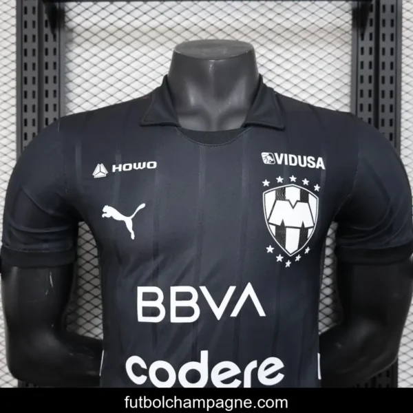 Player Version 24_25 Monterrey Third Black Jersey - Image 2