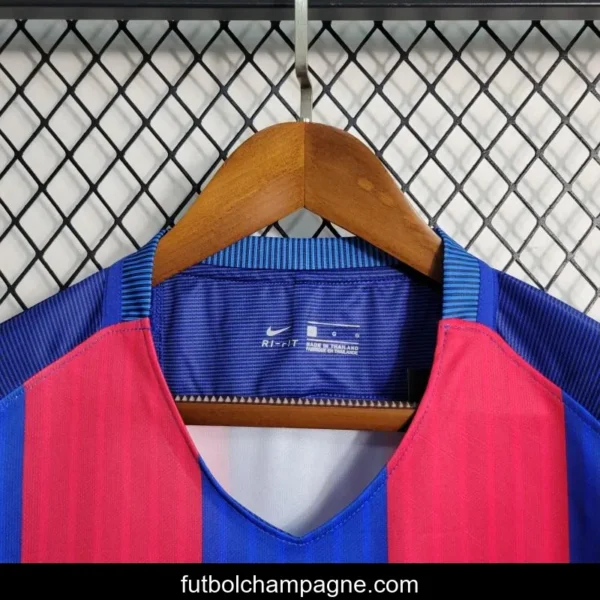 Retro 16-17 Barcelona Home Soccer Jersey - Image 2