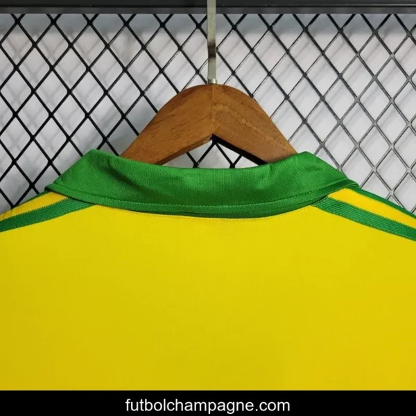 Retro 1997 Brazil Home Jersey - Image 3