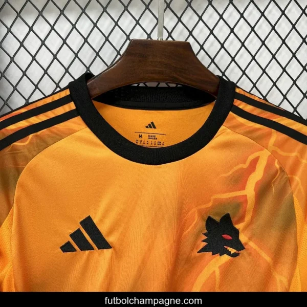 2025_26 Mens AS Roma Away Jersey - Image 2