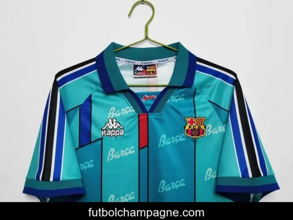 Retro 95_97 Barcelona Away Jersey - Image 3