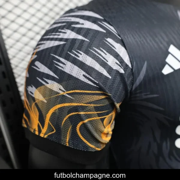 Player Version 25_26 Liverpool Dark Grey with Golden Phoenix Pattern Jersey - Image 2