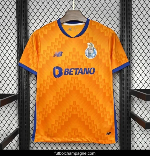 24_25 FC Porto Away Orange Jersey - Image 3