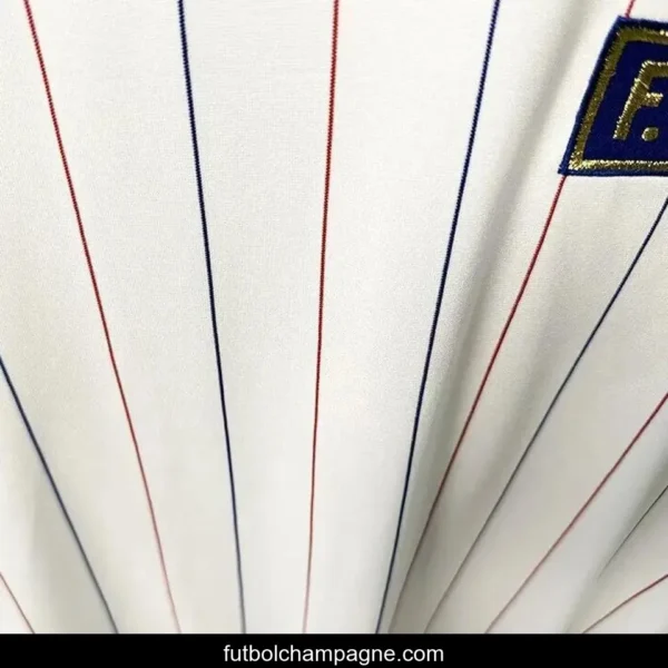 Retro 1982 France Away Long Sleeve Jersey - Image 2