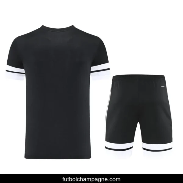 2025 Adidas Black Short Sleeve Jersey+Shorts - Image 3