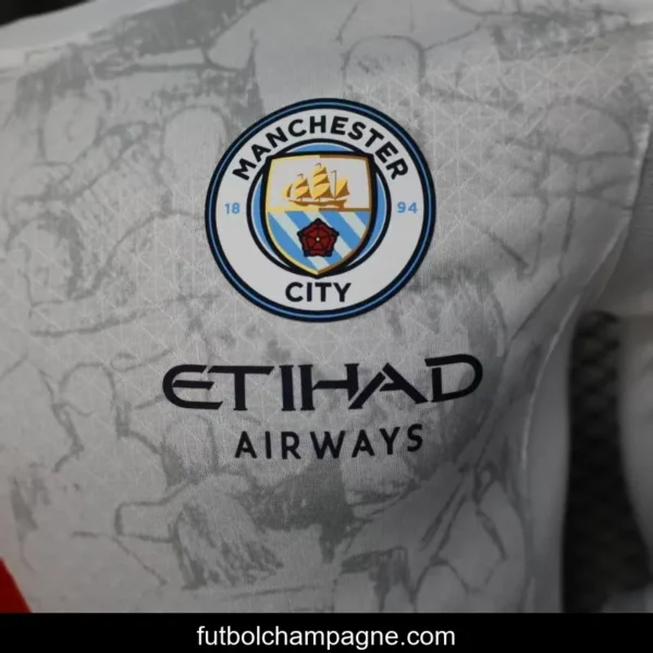 Player Version 25_26 Manchester City Away Long Sleeve Jersey - Image 3
