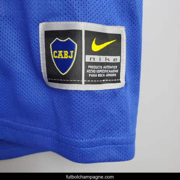 Retro Boca Juniors 03_04 home Soccer Jersey - Image 3