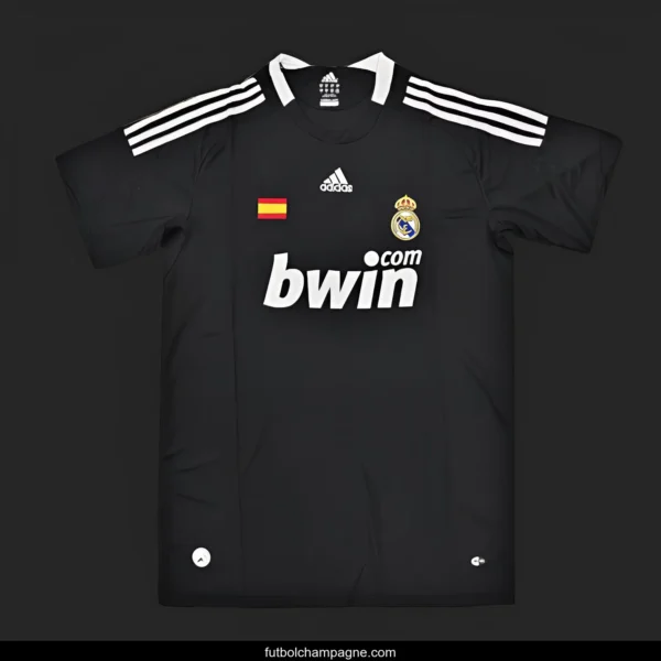 Retro 08_09 Real Madrid Third Black Jersey - Image 2