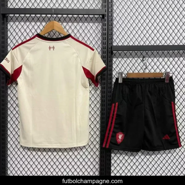 25_26 Kids Liverpool Away Jersey - Image 2