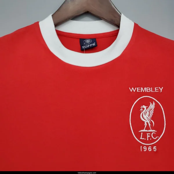 Retro Liverpool 1965 home Soccer Jersey - Image 3