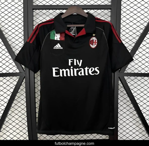 12_13 Retro AC Milan Home Jersey - Image 2