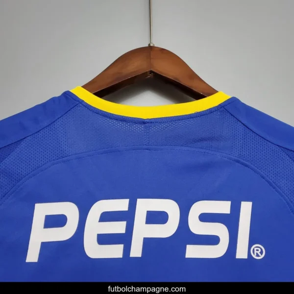 Retro Boca Juniors 03_04 home Soccer Jersey - Image 4