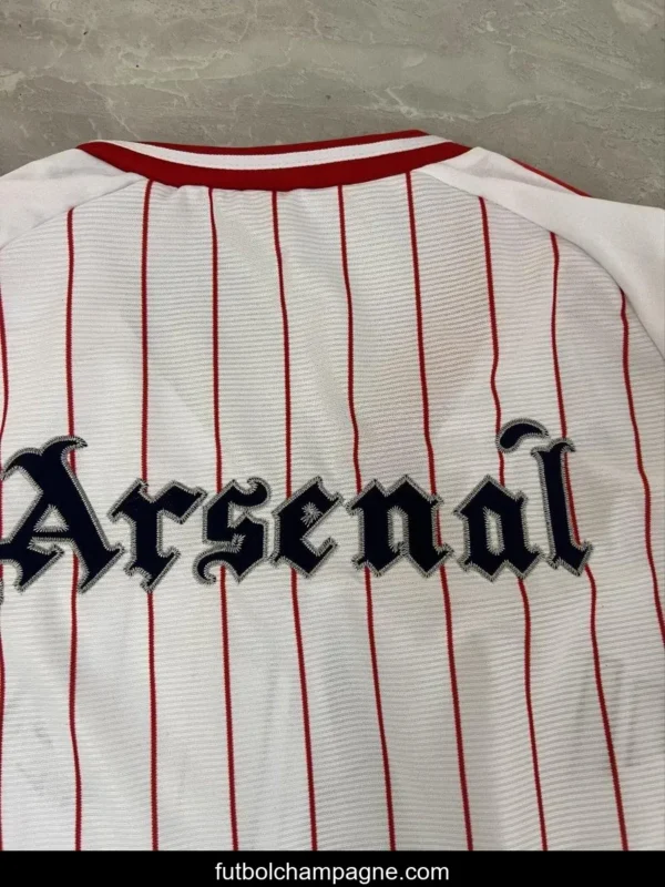 25_26 Arsenal US Pack Baseball White Jersey - Image 2