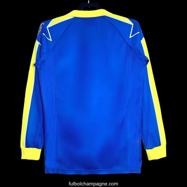 Retro 97_99 Juventus Away Blue Long Sleeve Jersey - Image 3