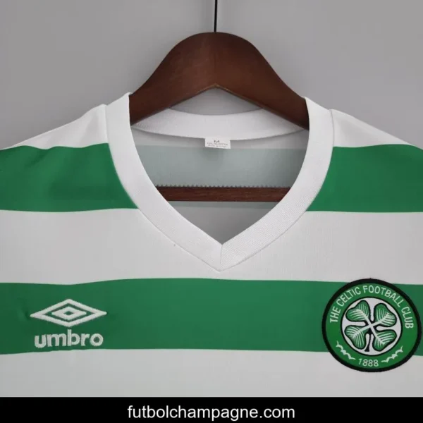 Retro 80_81 Celtic Home Soccer Jersey - Image 3