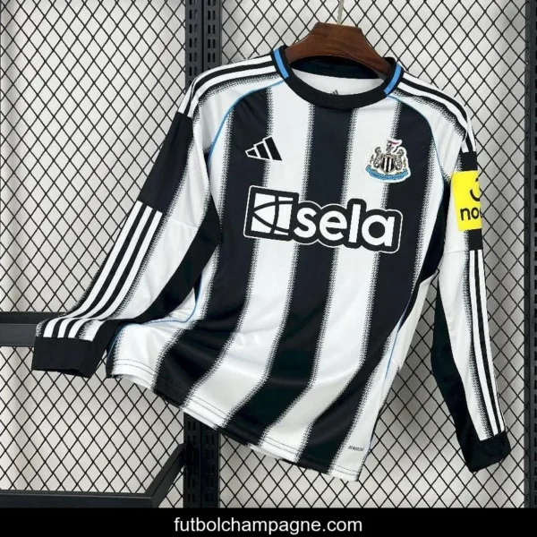 25_26 Newcastle United Home Long Sleeve Jersey - Image 5