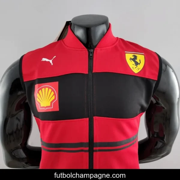 2022 F1 Ferrari Red Vest 0002 - Image 2