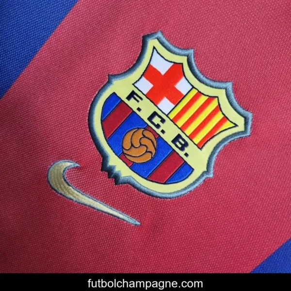 Retro 98-99 Barcelona Home Soccer Jersey - Image 2