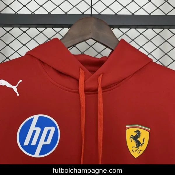 2025 F1 Formula Farrari Red Hoodie - Image 2