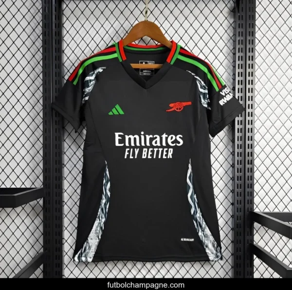 24_25 Women Arsenal Away Jersey - Image 2