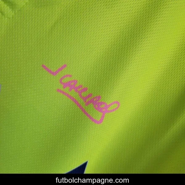 Retro 1992_93 Mexico Goalkeeper CAMPOS 1 Home Green Jersey - Image 2