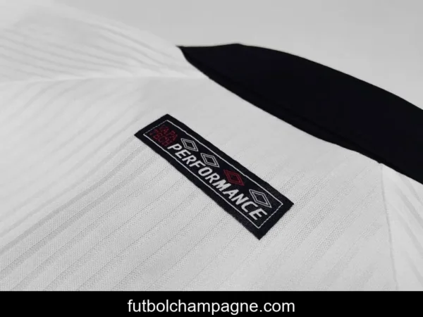 Retro Kids 1998 England Home Soccer Jersey - Image 3