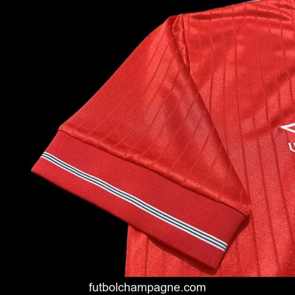Retro 84_87 England Away Soccer Jersey - Image 2