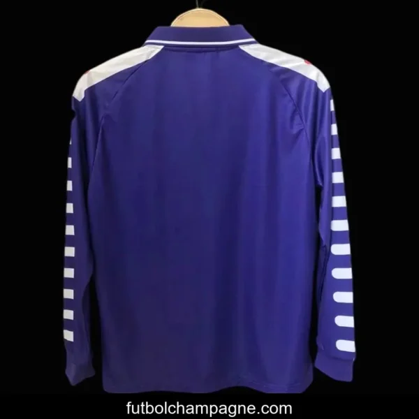 Retro 98_99 Fiorentina Home Long Sleeve Jersey - Image 2
