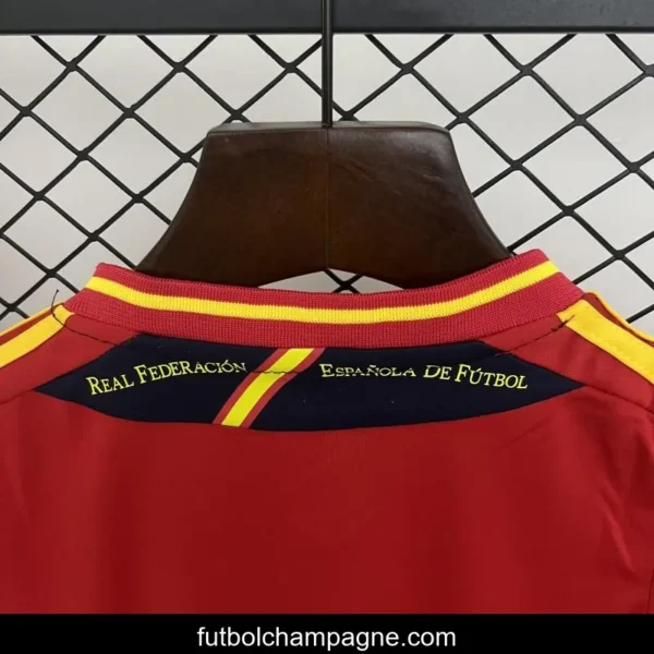 Retro 2012 Kids Spain Home Size 16-28 Jersey - Image 3